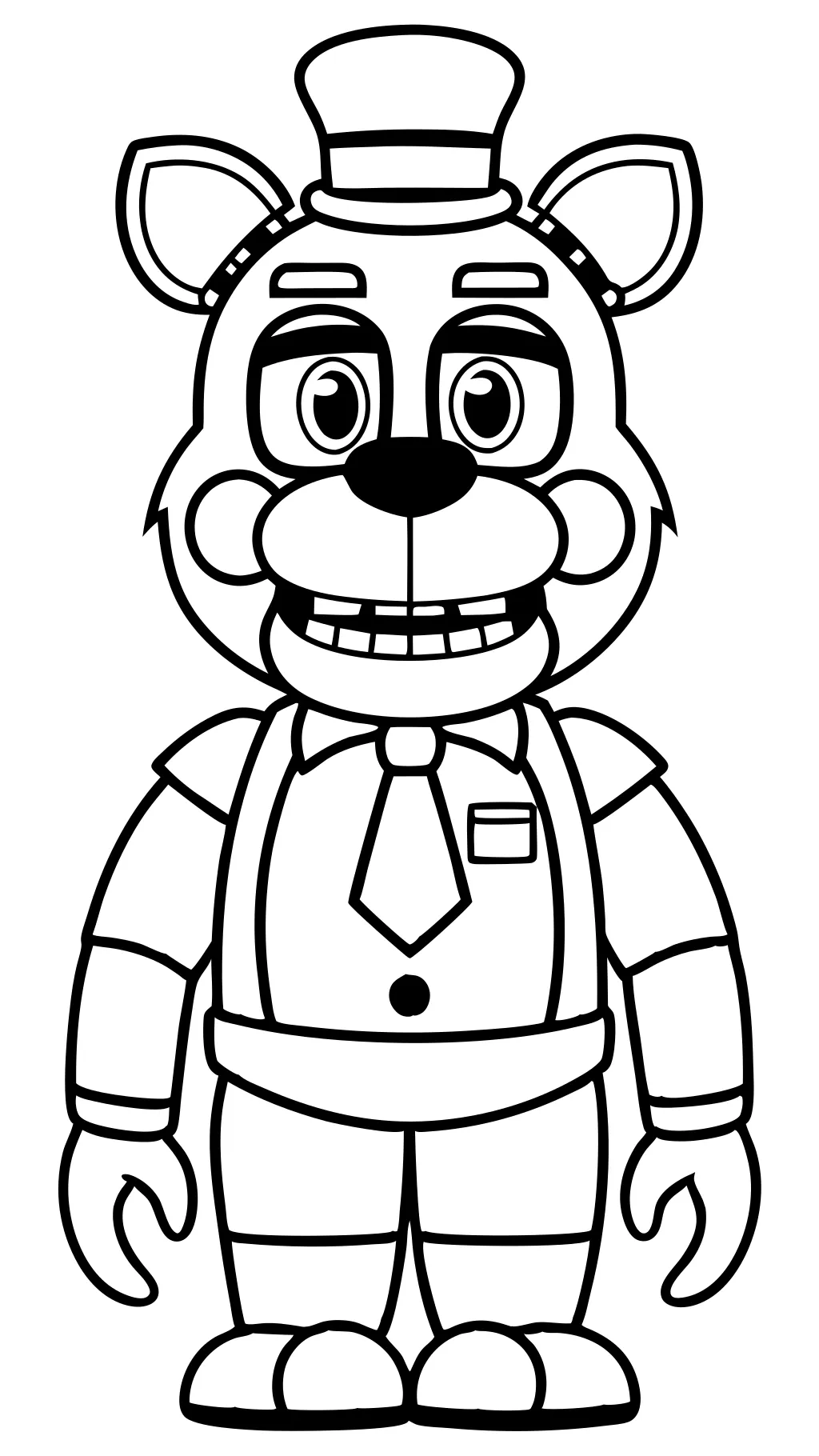 FNAF 1 Páginas para colorear